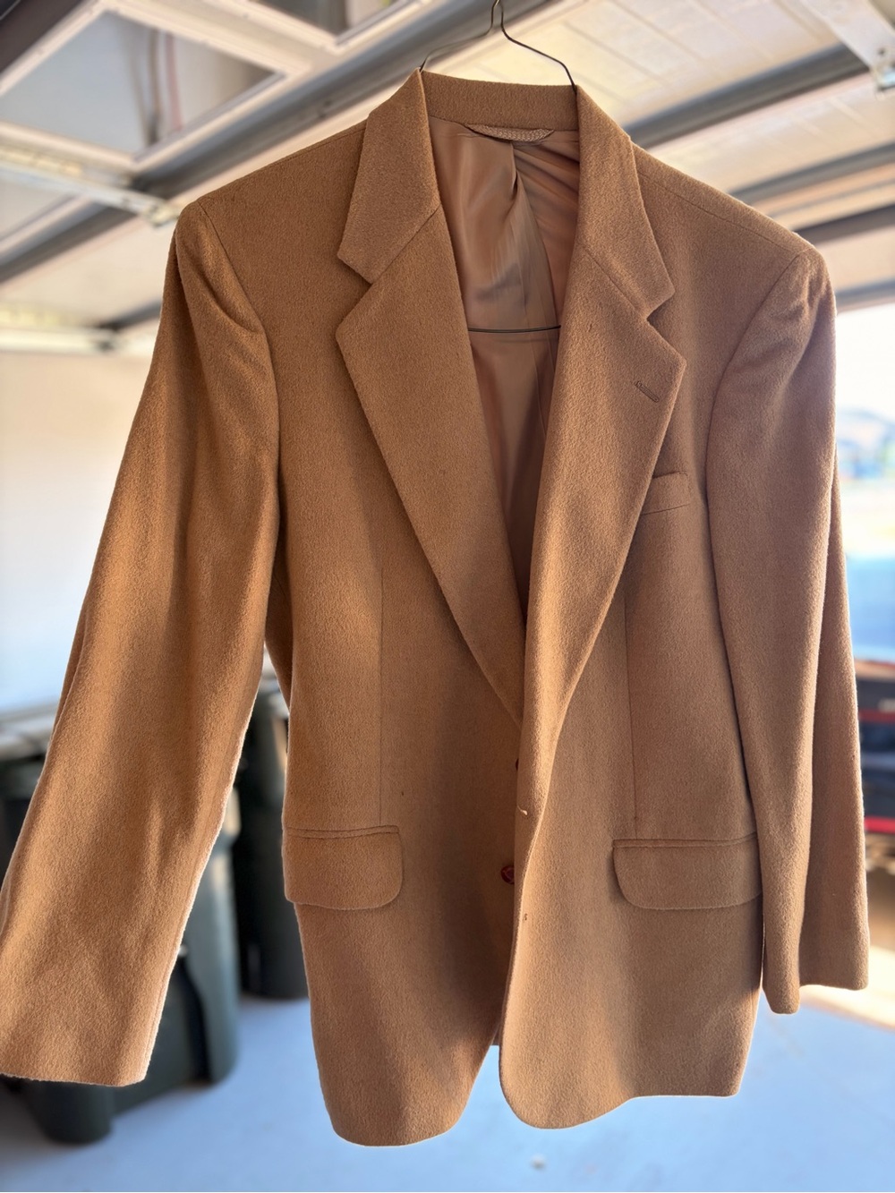 Club Room Camel Wool-Blend Sportcoat